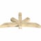 Ekena Millwork Alberta Rough Sawn Timber Gable Bracket, Douglas Fir, 72"W x 36"H x 6"D x 6"F, 12/12 Pitch GBW072X36X0606ALB00RDF - alternate 4